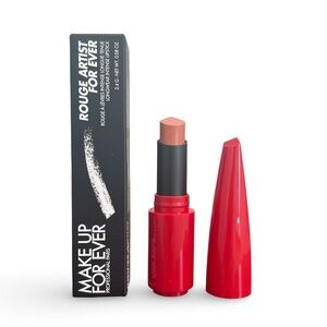 Make Up Forever Satin Rouge Artist Lipstick in 102 Heroic Honey NIB